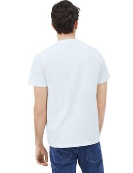 Camiseta Pepe Jeans Miles Blanca Para Hombre