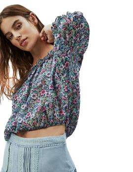 Blusa Pepe Jeans Hedy Multicolor Para Mujer