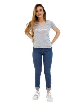Camiseta Pepe Jeans Gris Para Mujer
