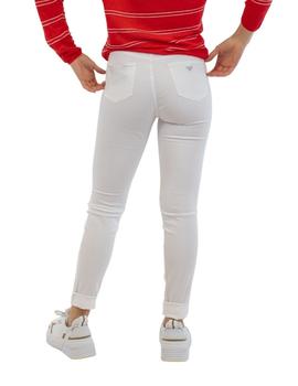 Pantalón Emporio Armani Blanco Para Mujer