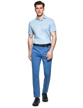 Pantalones Hackett Trinity Azul Pato Para Hombre