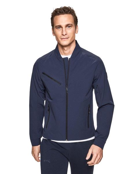 Bomber Hackett Impermeable Marino Para