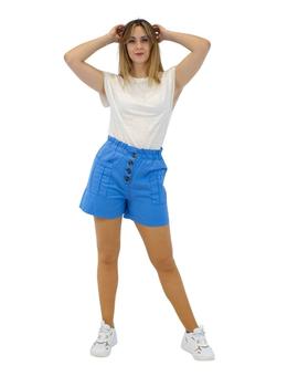 Short Pepe Jeans Azul Para Mujer