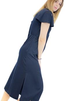 Vestido Armani Exchange Azul Para Mujer