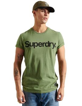 Camiseta Superdry Ligera Con Gráfico Militar Para Hombre
