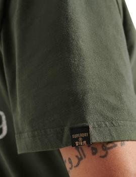 Camiseta Superdry Gráfica De Estilo Militar Para Hombre
