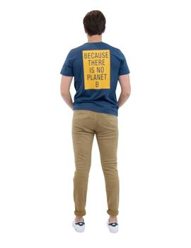 Camiseta Ecoalf Tribeca Marino Para Hombre