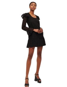 Mini Vestido Cyrana Bequia Negro Para Mujer