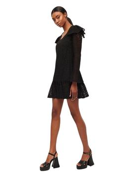 Mini Vestido Cyrana Bequia Negro Para Mujer