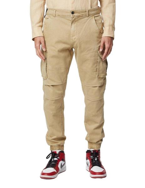 Pantalon cargo bajo elastico, Pantalones para hombre