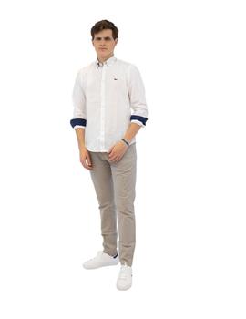 Camisa Harmont - Blaine Blanca Logo Para Hombre