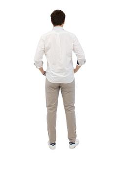 Camisa Harmont - Blaine Blanca Logo Para Hombre