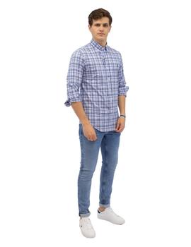 Camisa Ralph Lauren Azul Cuadros Para hombre