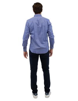 Camisa Harmont - Blaine Azul Para Hombre