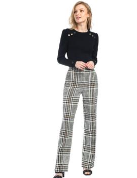 Pantalones Alba Conde Cuadros Para Mujer