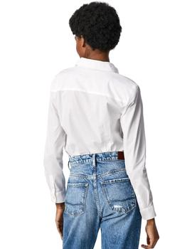 Camisa Pepe Jeans Uma Blanca Para Mujer