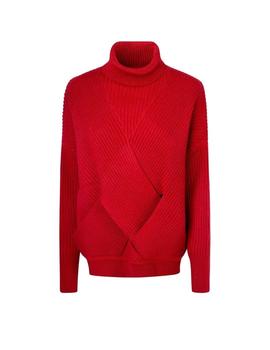 Jersey Pepe Jeans Vivian Rojo Para Mujer