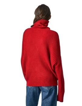 Jersey Pepe Jeans Vivian Rojo Para Mujer