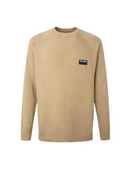 Jersey Pepe Jeans Edward Beige Para Hombre