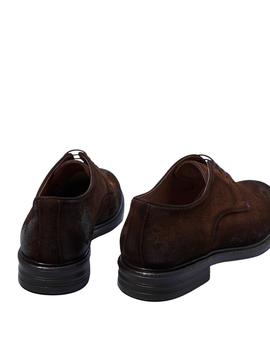 zapatos Pepe Jeans Oregon Blucher Marrones Para Hombre