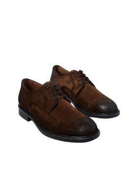 zapatos Pepe Jeans Oregon Blucher Marrones Para Hombre