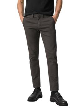 Pantalones Pepe Jeans James Slim Gris Para Hombre