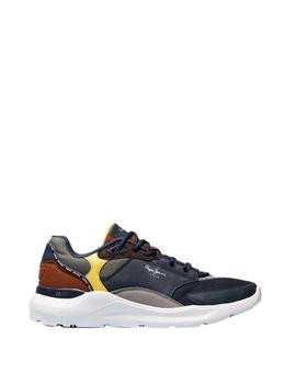 Deportivas Pepe Jeans Brooks Marino Para Hombre