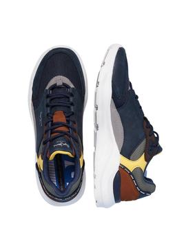 Deportivas Pepe Jeans Brooks Marino Para Hombre