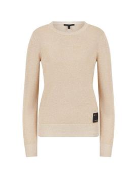 Jersey Armani Exchange Dorado Para mujer