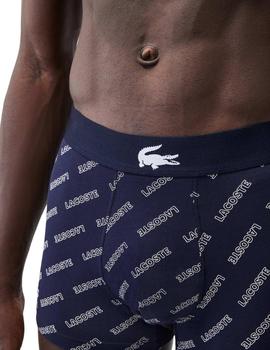 Pack Calzoncillos Lacoste Estampados Para Hombre