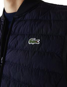 Saco Personas con discapacidad auditiva antiguo Chaleco Lacoste Marino Para Hombre