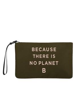 Bolso Ecoalf  Lupita Clutch Verde Para Mujer