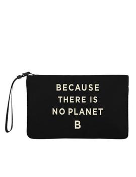 Bolso Ecoalf  Lupita Clutch Negro Para Mujer