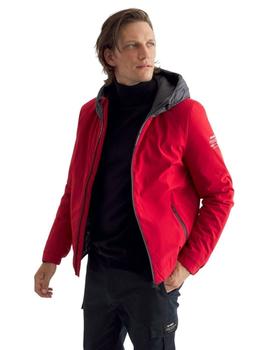 Cazadora Ecoalf  Cartes Roja Para Hombre