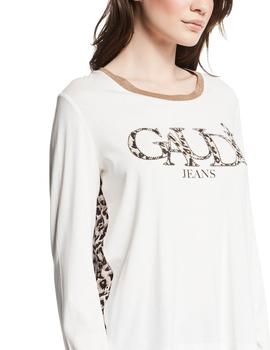 Camiseta Gaudì Combinada Para Mujer