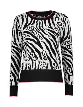 Jersey Gaudi Punto Animal Print Para Mujer