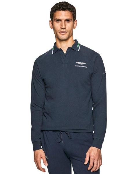 Polo manga larga hombre hackett shop