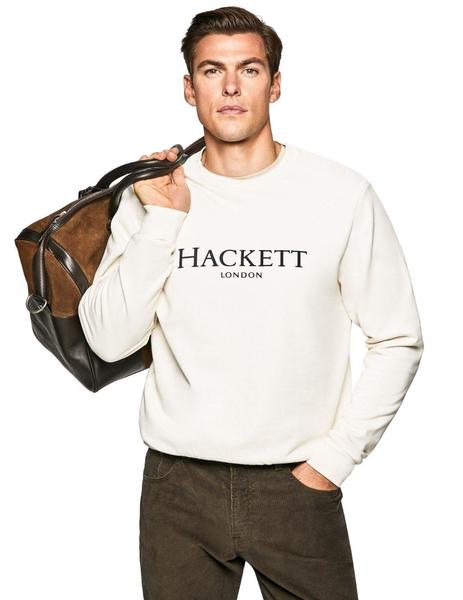 Sudadera Hackett Beige Para Hombre