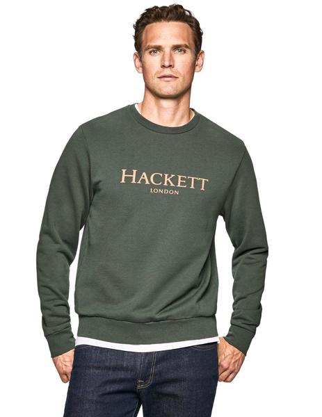 HACKETT - Sudadera verde oscuro HM58II69 Hombre