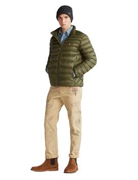 Chaqueta Ralph Lauren Plegable Verde Para Hombre