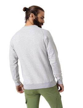 Sudadera Altonadock Gris Estampado con Logo Para Hombre