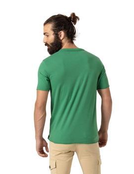 Camiseta Altonadock Verde Manga Corta Para Hombre