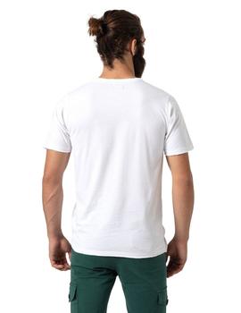 Camiseta Altonadock Blanco Manga Corta Para Hombre