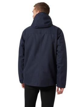 Cazadora Helly Hansen Marino Jaspeada Para Hombre