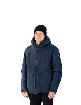 Cazadora Helly Hansen Marino Jaspeada Para Hombre