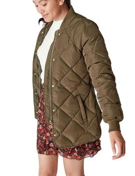 Plumas Naf Naf Kaki Para Mujer