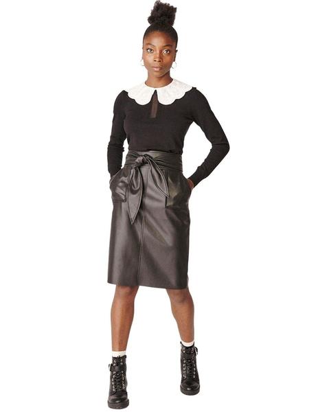 Jersey Naf Naf M-Elegant Negro Mujer