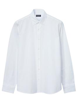 Camisa Nortih Sails Blanco Algodón Para Hombre