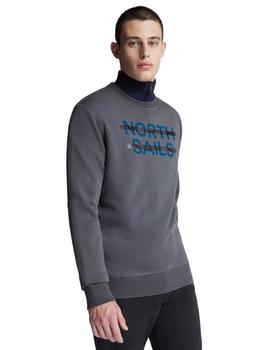 Sudadera North Sails Gris Para Hombre