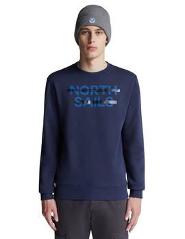 Sudadera North Sails Marino Para Hombre